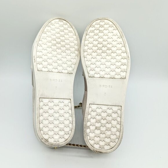 Birdies Swift Embossed Leather Suede Slip-On Sneakers - Picture 7 of 9